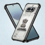 Nothing Phone 4a 5G Satyamev Jayate 2-in-1 Emblem Transparent Shockproof Airbag Case