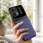 Oppo Reno 13 Pro 5G Premium Leather Lens Protective Case
