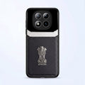 Redmi Note 15 Pro+ 5G Satyamev Jayate 3D Metal Leather Back Case
