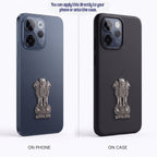 Oppo Reno 15C 5G Compatible Satyamev Jayate 3D Metal Emblem Sticker