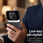Redmi Note 15 Pro+ 5G Premium Leather Lens Protective Case