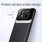 Redmi Note 15 Pro+ 5G Premium Leather Lens Protective Case