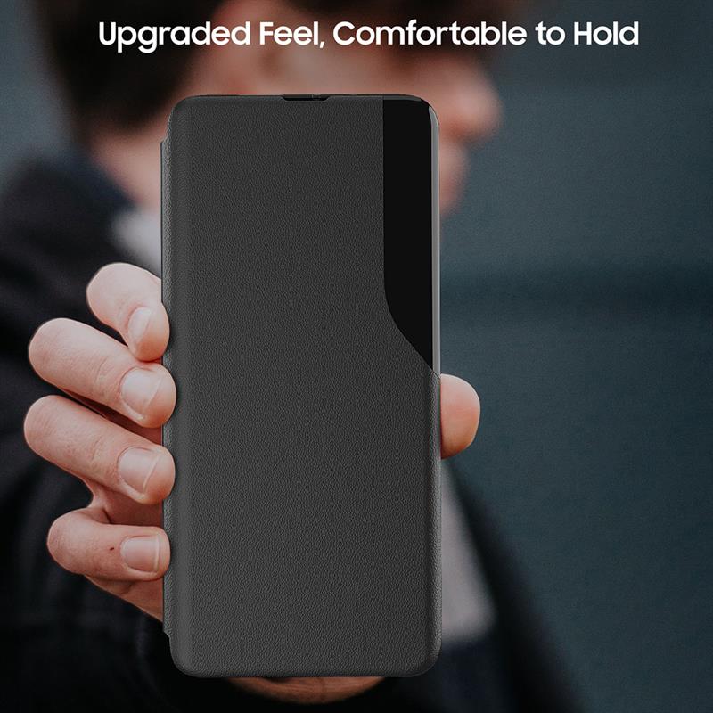 Vivo V29e 5G Luxury Half Window Leather Flip Case