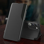 Vivo Y200 5G Luxury Half Window Leather Flip Case