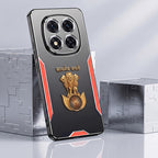 Redmi Note 14 Pro+ 5G Satyamev Jayate 3D Metal Aluminium Back Case