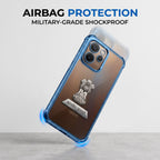Oppo Reno 15 Pro Mini 5G Satyamev Jayate 2-in-1 Emblem Transparent Shockproof Airbag Case