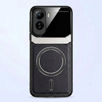 Vivo T5 Pro 5G Premium Magsafe Magnetic Leather Lens Protective Case
