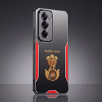 Oppo Reno 12 Pro 5G Satyamev Jayate 3D Metal Aluminium Back Case