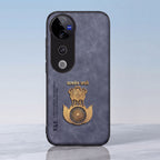 Vivo T3 Ultra 5G Satyamev Jayate Comfortable Leather Phone Case