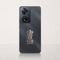 Vivo T2 5G Compatible Satyamev Jayate 3D Metal Emblem Sticker