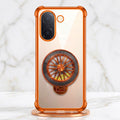 Vivo V60e 5G Stress Buster Wheel Rotating Airbag Cosmic Orange Case