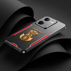 Vivo Y200 Pro 5G Satyamev Jayate 3D Metal Aluminium Back Case