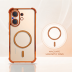 Vivo V60 5G Magsafe Airbag Cosmic Orange Case
