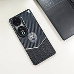 Vivo V40 5G Luxury Lion Pattern Leather And Liquid Silicone Case