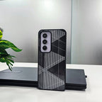 Oppo Reno12 5G Triangle Pattern Matte Back Shockproof Case