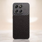 Motorola Edge 60 Pro 5G Carbon Fiber Leather Hybrid Phone Case