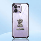 Oppo K13 5G Satyamev Jayate 2-in-1 Emblem Transparent Shockproof Airbag Case