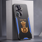 Oppo Reno 11 Pro 5G Satyamev Jayate 3D Metal Aluminium Back Case