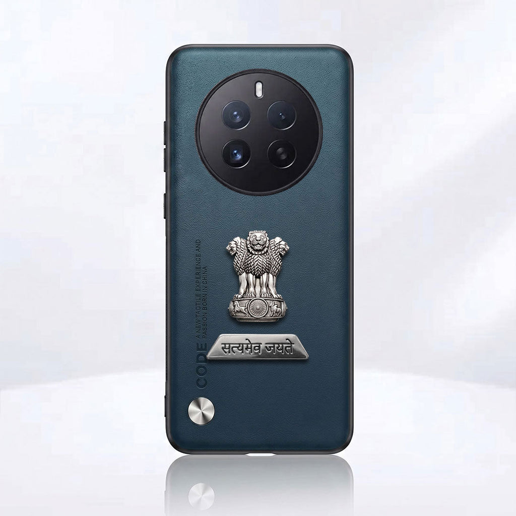 Realme 12 Pro+ 5G Satyamev Jayate 2-in-1 Emblem Vegan Leather Back Case