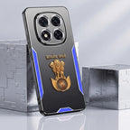 Redmi Note 14 Pro+ 5G Satyamev Jayate 3D Metal Aluminium Back Case