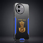 Vivo V30e 5G Satyamev Jayate 3D Metal Aluminium Back Case