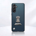 Samsung Galaxy A55 5G Satyamev Jayate 2-in-1 Emblem Vegan Leather Back Case