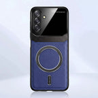 Samsung Galaxy A26 5G Premium Magsafe Magnetic Leather Lens Protective Case