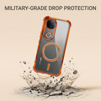 Vivo V50 5G Magsafe Airbag Cosmic Orange Case