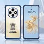 Oppo F31 Pro 5G Satyamev Jayate 2-in-1 Emblem Transparent Shockproof Airbag Case