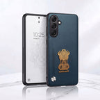 Samsung Galaxy A35 5G Satyamev Jayate Vegan Leather Back Case