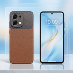 Oppo F31 5G Carbon Fiber Leather Hybrid Phone Case