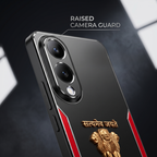 Vivo Y28 5G Satyamev Jayate 3D Metal Aluminium Back Case