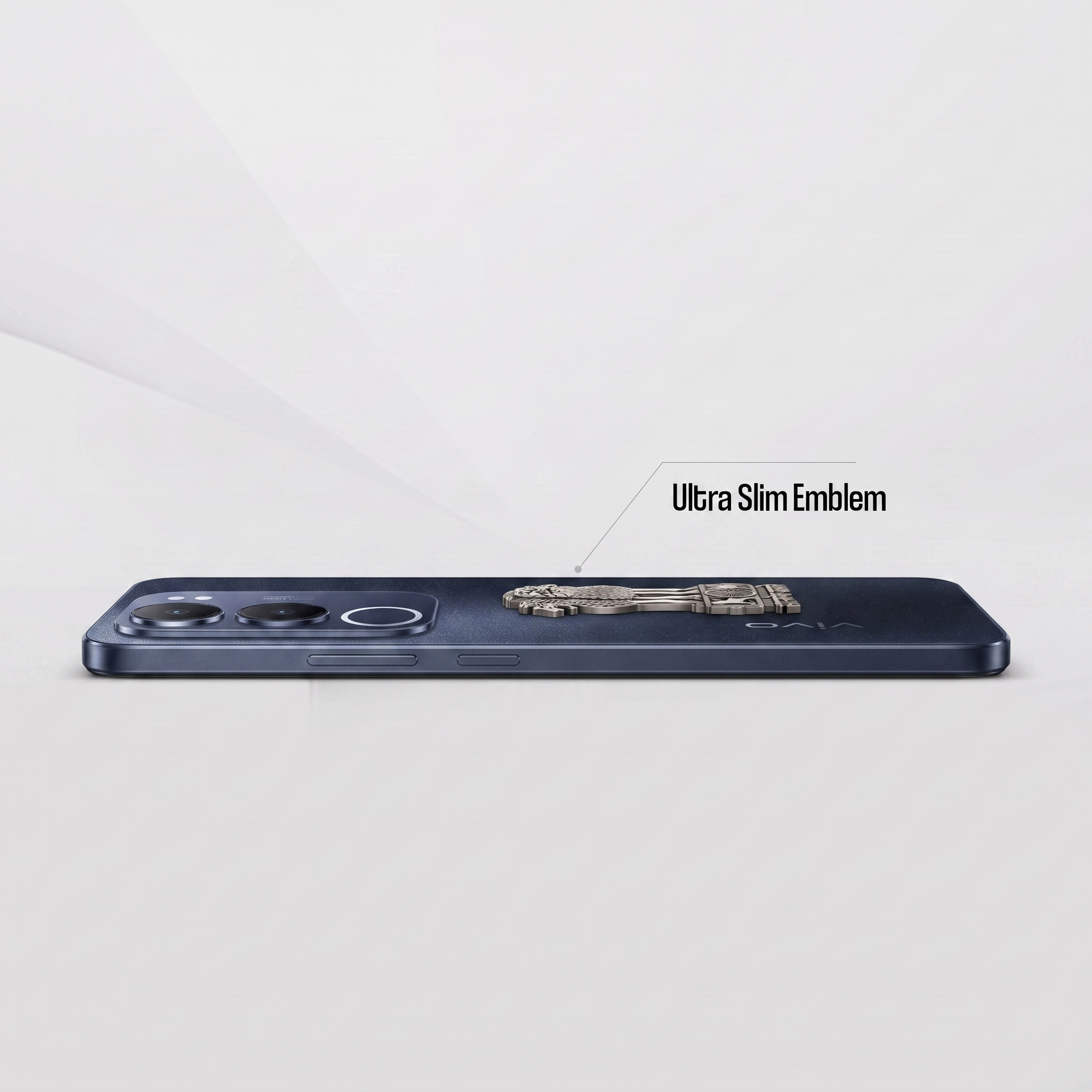 Vivo Y29 5G Compatible Satyamev Jayate 3D Metal Emblem Sticker