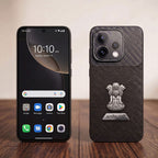 Oppo Reno 15 5G Satyamev Jayate 2-in-1 Emblem Carbon Fiber Leather Phone Case