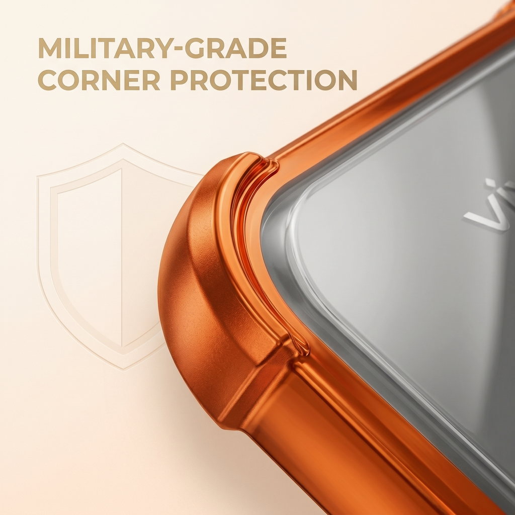 Vivo V50 5G Stress Buster Wheel Rotating Airbag Cosmic Orange Case