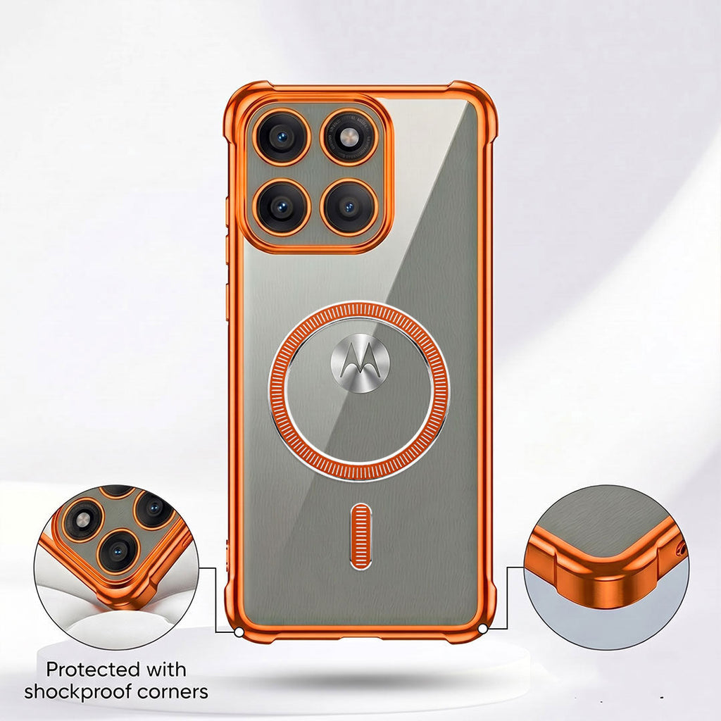 Motorola Edge 60 Pro 5G Magsafe Airbag Cosmic Orange Case