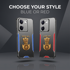 Vivo Y200 Pro 5G Satyamev Jayate 3D Metal Aluminium Back Case