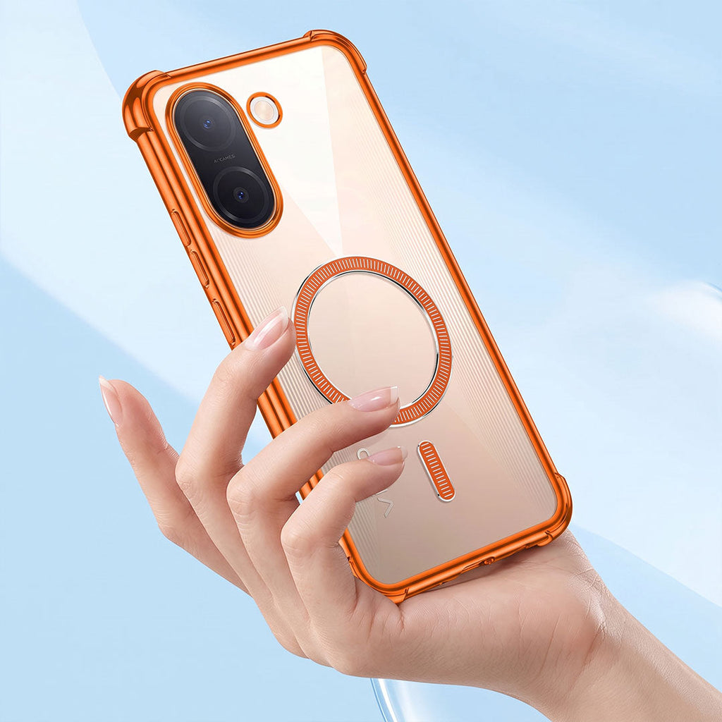 Vivo V60e 5G Magsafe Airbag Cosmic Orange Case