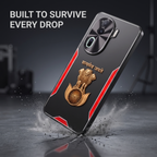 Oppo Reno 11 Pro 5G Satyamev Jayate 3D Metal Aluminium Back Case