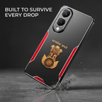 Vivo Y28 5G Satyamev Jayate 3D Metal Aluminium Back Case