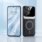 Vivo T5X 5G Premium Magsafe Magnetic Leather Lens Protective Case