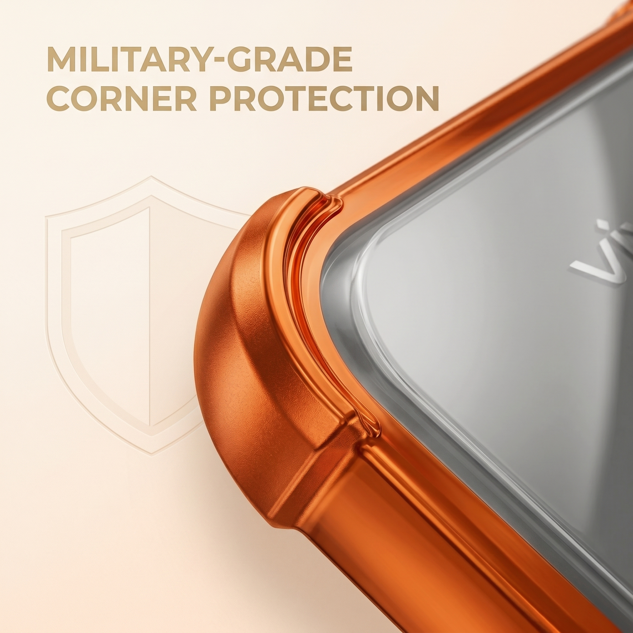 Vivo V40 Pro 5G Stress Buster Wheel Rotating Airbag Cosmic Orange Case