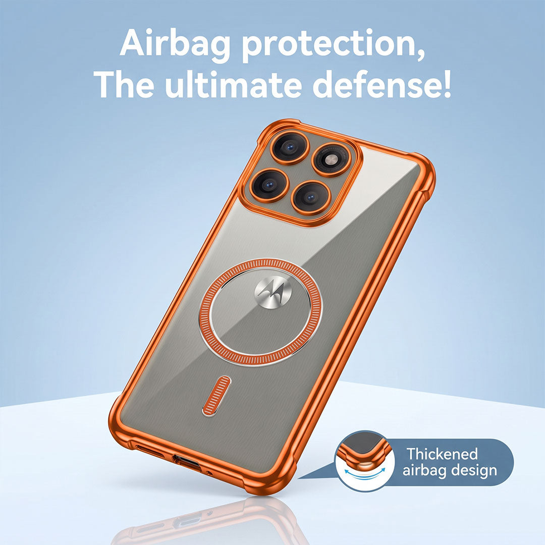 Motorola Edge 60 Pro 5G Magsafe Airbag Cosmic Orange Case