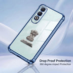 OnePlus Nord CE4 5G Satyamev Jayate 2-in-1 Emblem Transparent Shockproof Airbag Case