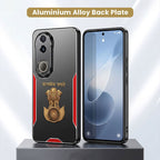 Vivo V50 5G Satyamev Jayate 3D Metal Aluminium Back Case