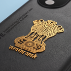 Vivo T3 Ultra 5G Satyamev Jayate Vegan Leather Back Case