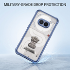 Nothing Phone 2a 5G Satyamev Jayate 2-in-1 Emblem Transparent Shockproof Airbag Case