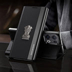 Oppo Reno 13 Pro 5G Satyamev Jayate Flip Leather Case
