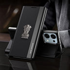 Oppo F31 5G Satyamev Jayate Flip Leather Case
