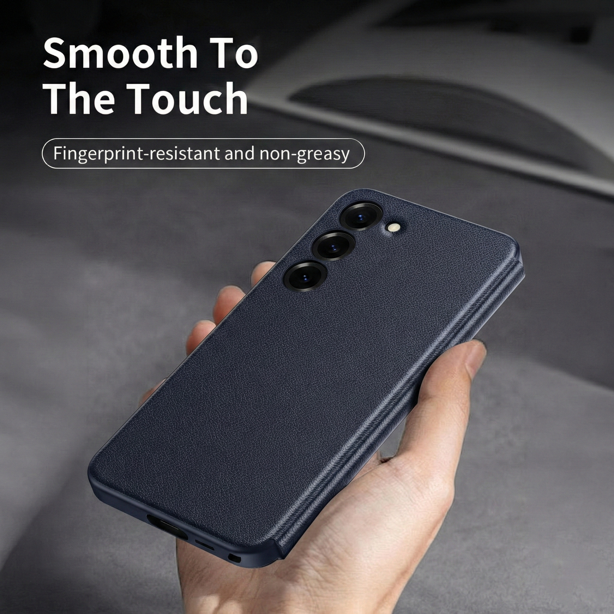 Samsung Galaxy S23 5G Smart Side Window Flip Leather Case